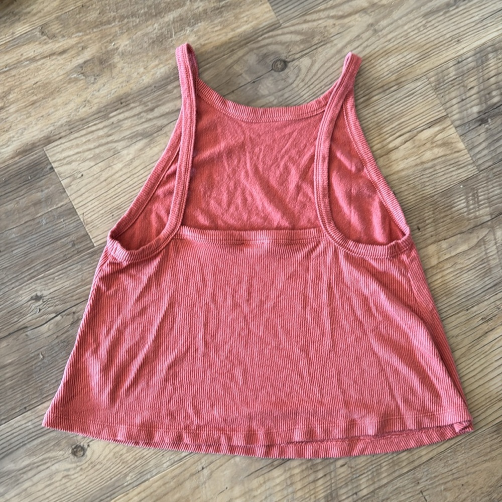 Free People Ribbed Tank Top Size Medium - Picture 2 of 3